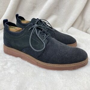 Mark Nason Los Angeles Men's Knit Westside Clubman Comfort Oxford Shoe 11 Black